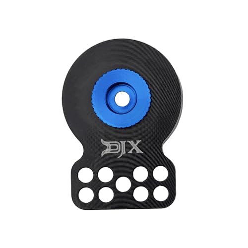 DJX CNC Aluminum Porous Servo Saver 23T/24T/25T (Black) - color: Black