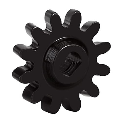 INJORA Underdrive Gears Differential Axle Steel Gears 1/12T Steel Worm Gears Upgrade Parts for AX24 SCX24 C10 JLU Gladiator Bronco Deadbolt Axial 1/24 RC Crawler Car