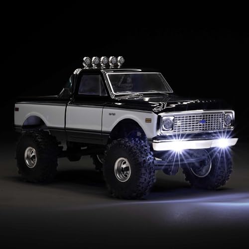 Axial RC Truck 1/24 SCX24 1971 Chevrolet C10 4WD Truck RTR (Battery and Charger Included), Black, AXI-3408T1