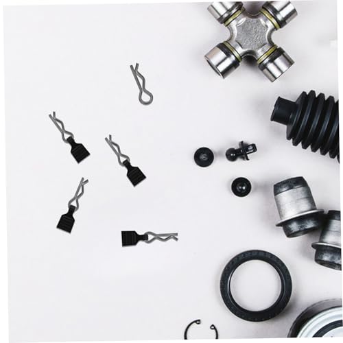 4pcs Rc Body Clips Pull Tabs Lightweight Aluminum r Clips for Scale Rc Cars and Trucks Secure Attachment for Shell Replacement Black