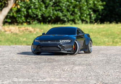 Traxxas 1/10 Scale 4-Tec Drift Car with Ford Mustang (Black) - color: Black