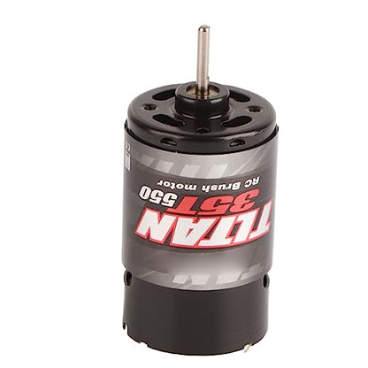 RC Car Motor ESC 360A TwoWay Brake Climbing Drag Brake Automatic Throttle Adjustment, Black Metal, Compatible with SCX10 (35T) - size: 35T, style: 35T