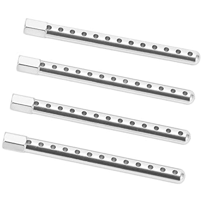 RC Body Post High Strength Aluminum Alloy RC Car Shell Column with Buckle for HSP 94102 94122 94103 94123 1/10 Scale RC Cars (Silver) - color: Silver