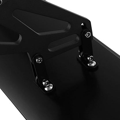 VEVOR Single Deck GT Wing Car Spoiler Adjustable Universal 53.4 inch Lightweight Aluminum Car Rear Spoiler Wing,Racing Spoiler BGW/JDM Drift - size: 53.4 Inch, style: Long bracket