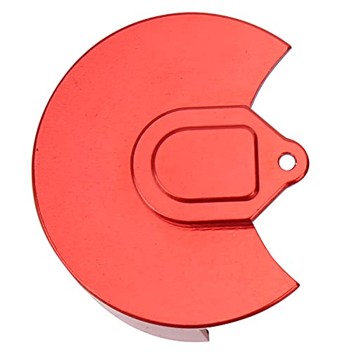 Aluminum Alloy Transmission Case Housing Set, RC Gearbox Housing for GEN8 1/10 RC Car, CNC 6061 - T6 with Hard Anodized Finish and PTFE Coated Gears (Red) - color: Red