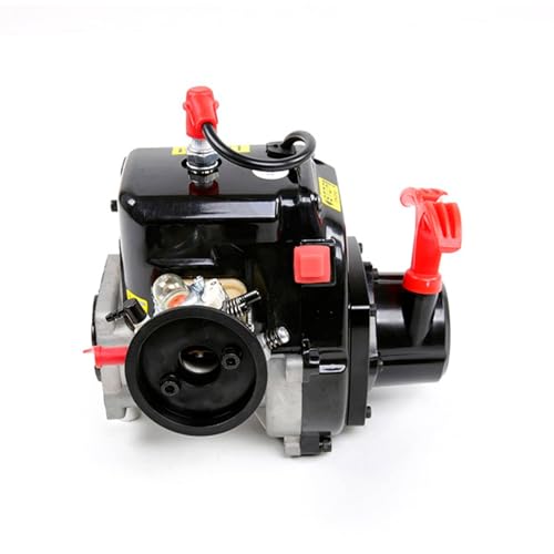 Super Easy Pull Starter (Red) | for 23cc-36cc Zenoah CY Rovan Top Speed Engine for 1/5 HPI ROFUN KM Baja LT FG GoPed RedCat Rc Car Parts - color: Red