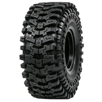 REDSPIDER 1.9" RC Crawler Tires, Super Soft Sticky Rubber Off-Road Tires with Foam Inserts, Deep Tread Rock Climbing Tires for 1/10 Axial SCX10 SCX10 II TRX4 D90 RC Truck (4PCS)