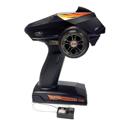 DBX-07 OEM Spare Parts Transmitter Receiver for ZD Racing DBX-07 RC Car (2.4GHz 4-CH Transmitter+ Receiver) - color: 2.4ghz 4-ch Transmitter+ Receiver
