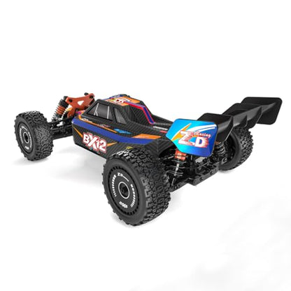 ZD Racing BX-12 1/12 Remote Control Off-Road Car Compatible with 3S Batteries, 2.4G Brushless 4WD 70KM/H RC Climbing Car Mini Electric RC Buggy Rock Crawler Toy Gift -RTR - style: ZD Racing BX-12 1/12, Orange