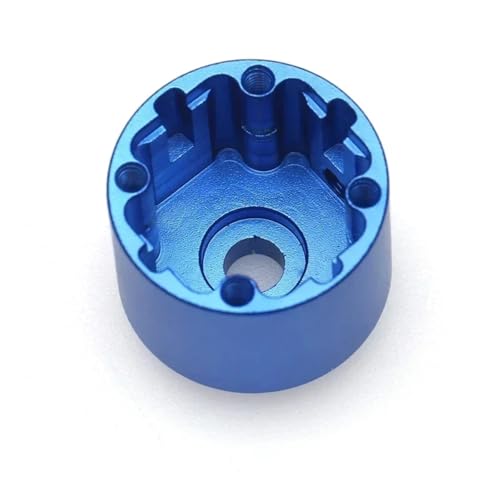 RC Modifications Spare Compatible with MJX H16 16207 16208 16209 1/14 1/16 RC Car Upgrade Parts Accessories Metal Differential Case Diff Housing - color: Blue