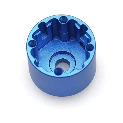 RC Modifications Spare Compatible with MJX H16 16207 16208 16209 1/14 1/16 RC Car Upgrade Parts Accessories Metal Differential Case Diff Housing - color: Blue