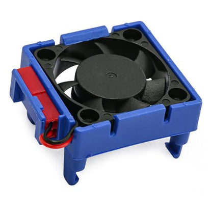 Plastic RC ESC Cooling Fan #3340 RC Spare Parts for TRAXXAS VXL-3S Slash/Rally/Bandit/Stampede RC Car (Blue) - color: Blue