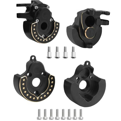 F10 Portal Axle Brass Weights Steering Knuckles with Front & Rear Portal Covers for Vanquish VRD VS4-10 Phoenix 1/10 RC Crawler LCG Lower COG Upgrade (3 in 1) - color: 3 in 1