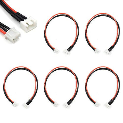 JST-XH 2S 3S Balance Plug Extension Lead Wire 200mm for LiPo Battery Balance Charging 22AWG Silicone