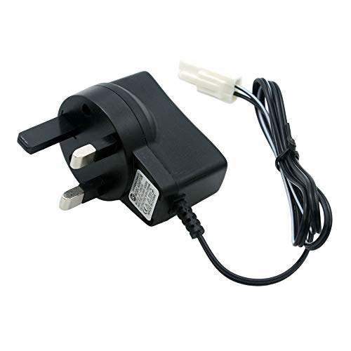 9.6V 250mA UK Charger EL-2P Male Plug P-to-S for NiMH NiCD Battery Pack RC Car Buggy Truck Racing Boat