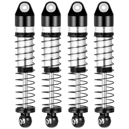 RCLIONS Aluminum 48mm Oil Shock Absorber for AXIAL SCX24 1/24th RC Crawler | Big Bore Damper RC Crawler Car Upgrade Parts - size: 48mm