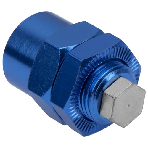 Aluminum Alloy 12mm to 17mm Wheel Hex Drive Hub Adapter Conversion 15mm Offset Extension for 1/10 Off-Road RC Car Monster Truck (Blue) - color: Blue