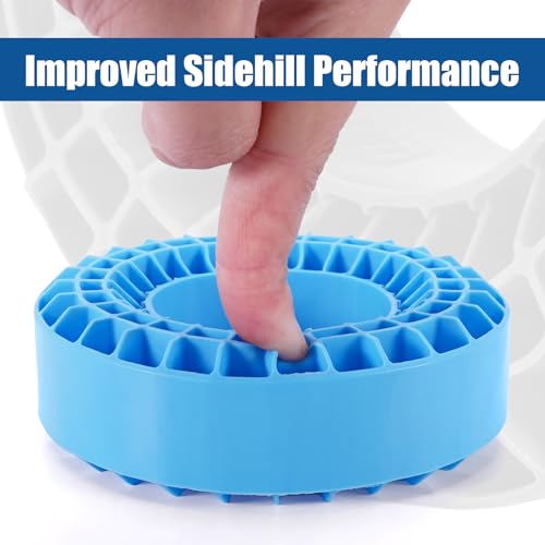 INJORA Silicone Rubber Inserts for 108-110mm(4.35" OD) 1.9 Tires, BL, 1907 - color: Blue