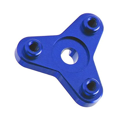 Aluminum Alloy Slipper Clutch Eliminator Compatible with Traxxas E-Maxx E-Revo Summit T-Maxx 3.3 Revo 3.3 1/10 RC Car Upgrade Parts (Blue) - color: Blue