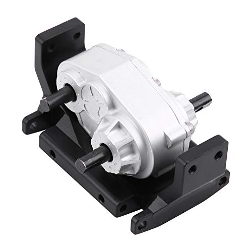 Metal Gearbox Transfer Case With Mount for SCX10 / D90 1/10 RC Crawler Car