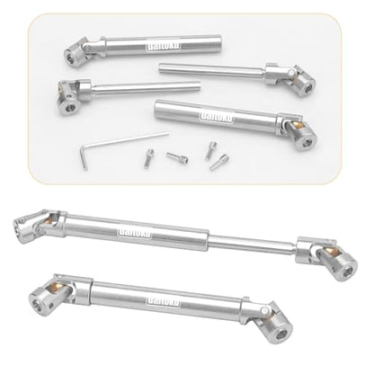 daitoku Stainless Steel Drive Shaft (112-165mm) for 1/10 Traxxas TRX6 Axial SCX10 Wraith Capra D90 TF2 Redcat GEN8 RC Crawler Car (2PCS)