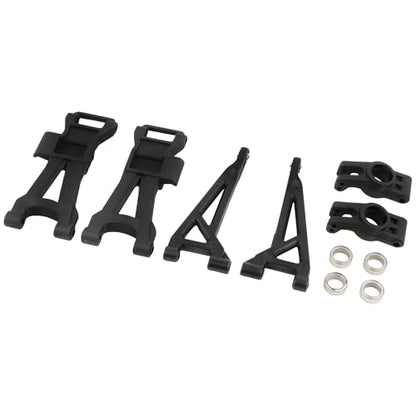 for H16BM RC Car 16210（16260+16240+16250+R168Z） Rear Upper & Lower Suspension Arm and Rear Steering Block Parts for H16BM H16GT H16DR JC16EP H16R H16E 16208 16209 16210 H16P M161 M164 Trucks - color: 16240+16250+16260