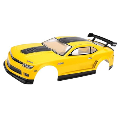 1/10 Scale RC Car Body Shell with Front & Rear Wing for 26cm Wheelbase Racing Cars, Remote Control Car Body for 1/10 Scale