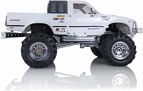 Toucan RC Hobby 1/10 Scale White 4Wd Rally Hg Rc Pickup Car Series Racing Crawler Kit Chassis Axles(New and Unassembled Condition, You Need to Assemble it by Yourself