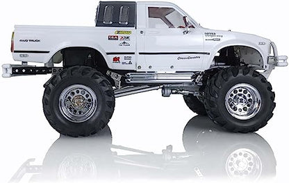 Toucan RC Hobby 1/10 Scale White 4Wd Rally Hg Rc Pickup Car Series Racing Crawler Kit Chassis Axles(New and Unassembled Condition, You Need to Assemble it by Yourself