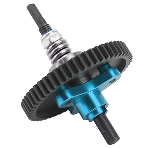Durable 54T Spur Gear Complete Slipper Clutch for Slash 1/10 RC Cars, with High Strength and Low Noise, Ideal for RC Hobbyists (Blue) - color: Blue