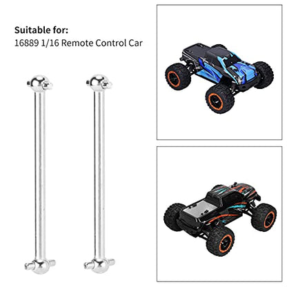 Hbx 16889 Dogbone 1 16 Rear Rc Car Dog Bone Shafts Aluminum Alloy 2Pcs Rc Metal Rear Dogbones Drive Shaft for 16889 1 16 Rc Car Spare Parts Upgrade M16106