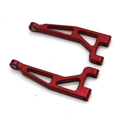 Upgrade Aluminum Alloy Spare Parts Full Set RC Car Accessories Fitting for Hyper Go H16BM H16GT H16DR MJX 1/16 JC16EP Brushless High Speed Trucks (RED,16240B Upper Rear Swing Arm) - size: 16240B Upper Rear Swing Arm
