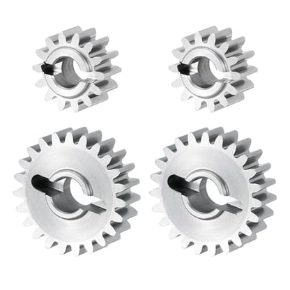 INJORA Stainless Steel 14/23T Stock Portal Gears Set for 1/18 RC Crawler Redcat Ascent-18 Upgrade, 2 Sets - size: 14/23T*2