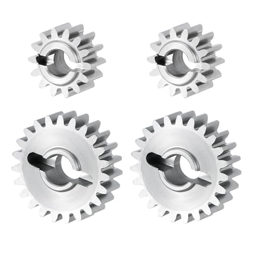 INJORA Stainless Steel 14/23T Stock Portal Gears Set for 1/18 RC Crawler Redcat Ascent-18 Upgrade - size: 14/23T