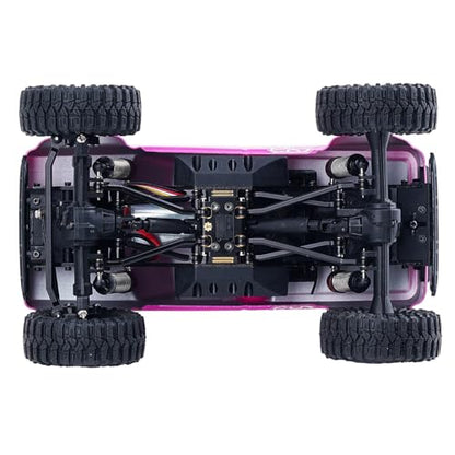 Brass High Clearance Chassis Links Set for Redcat Ascent-32 1/32 RC Crawler Car Upgrades,Black Coating - style: Brass