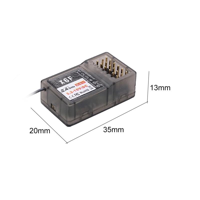 (2 PCS) DUMBORC P6F Receiver RC Remote Receiver for RC Cars