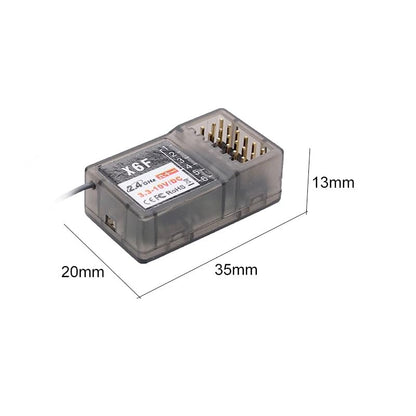 (2 PCS) DUMBORC P6F Receiver RC Remote Receiver for RC Cars