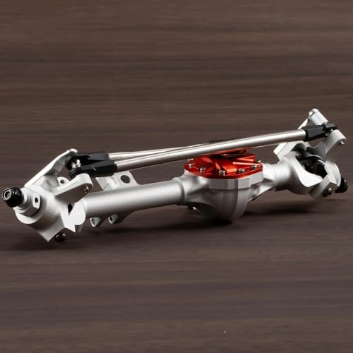 Aluminum Steering Knuckles Black Clear Anodized for Axial SCX10 II AR44 Vanquish HD44 D44 VS4-10 Rockjock F9 F10T Straight Axle (Clear) - color: Clear