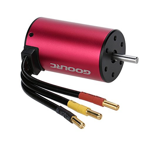 GoolRC Original S3660 3300KV 4 Poles Brushless Sensorless Motor for 1/10 RC Car Truck