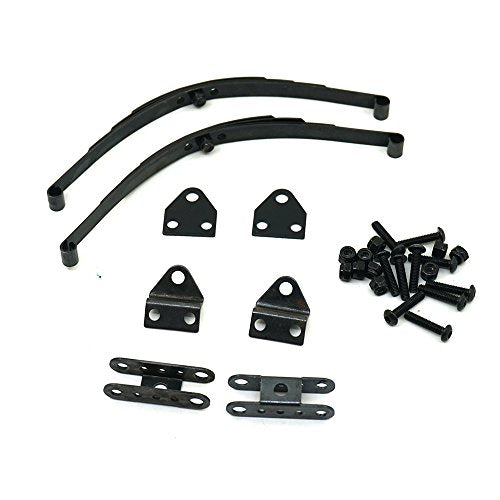 Black 1 Set Leaf Springs Set HighLift Chassis for D90 1/10 RC Crawler Car Upgrade Parts