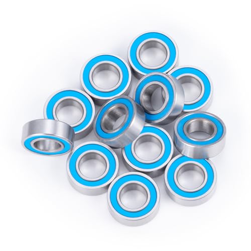 45Pcs P6 Steel Rubber Sealed Bearing Kit for 1/10 Tra-xxas Summit | RC Crawler Upgrade Parts