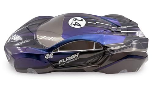 1/10 Scale RC Drift Touring Racing Car Body Shell – Lykan Hypercar-Style, Painted No-Cut, 260mm Wheelbase, Mulit-Color - color: Body Shell