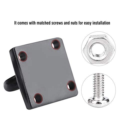 aqxreight Simulation Trailer Tow Lock Shackle Bracket Set for Axial SCX10 D90 D110 TF2 RC Car Car Much Your of High Installation and Matched Screws the Easy with of RC Trailer