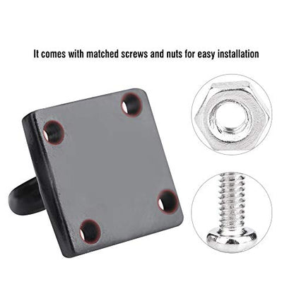 aqxreight Simulation Trailer Tow Lock Shackle Bracket Set for Axial SCX10 D90 D110 TF2 RC Car Car Much Your of High Installation and Matched Screws the Easy with of RC Trailer