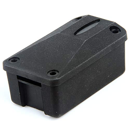 LCX Racing 1/10th RC Crawler Car RC Scale Nylon Receiver Box for Axial SCX10 II 90046 SCX10 57x34x26mm, Upgrades Parts Accessories