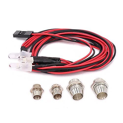 Replacement Part For LED Light Body Shell Roof Mount Light Set Light For 1/8 1/10 1/16 1/18 RC Car Truck Crawler FTX