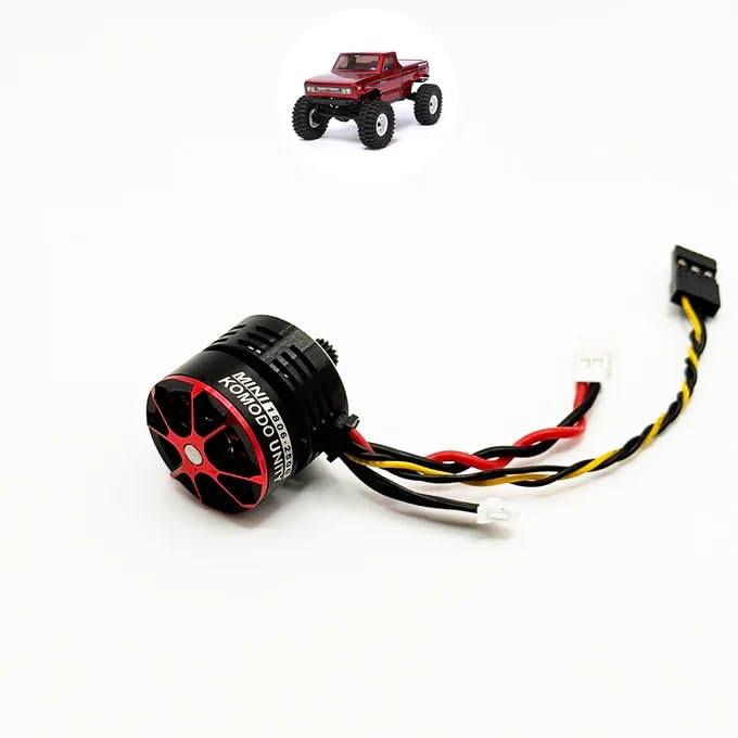 FURITEK ESC MINI KMD Unity 2-in-1 ESC/Motor Micro FOC Brushless System for 1/18 REDCAT Ascent 18 Upgrades - Remote Control Car, RC Car 1/18 RC Crawler Upgrade Electronics (FUR-2696)
