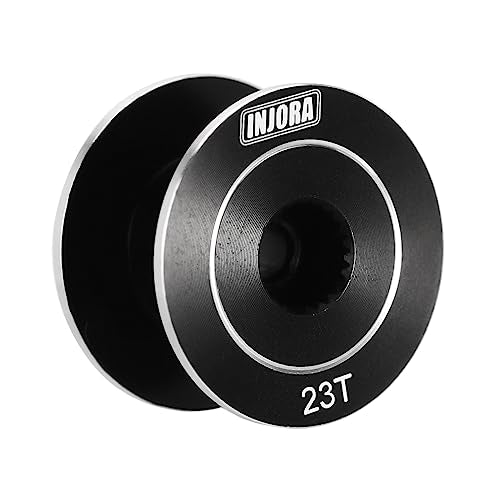 INJORA 35KG Servo with 360° 23T Winch Spool for SCX10 PRO, 19mm*11mm - size: 19mm*11mm