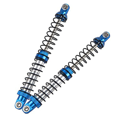 4Pcs ShareGoo Adjustable Metal Shock Absorber 70/80/90/100/110/120mm Damper Compatible with Traxxas TRX4 TRX6 G63 Axial SCX10 D90 90046 AXI03007 1/10 RC Rock Crawler (120mm Hole Distance) - size: 120mm Hole Distance