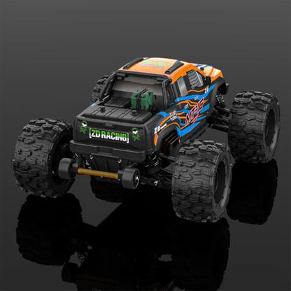 ZD Racing MT-16 1/16 Remote Control Truck Compatible with 3S Batteries, 2.4G Brushless 80KM/H RC Climbing Car Off Road RC Truck Buggy Mini Electric Rock Crawler Gift -RTR - style: ZD Racing MT-16 1/16, Orange